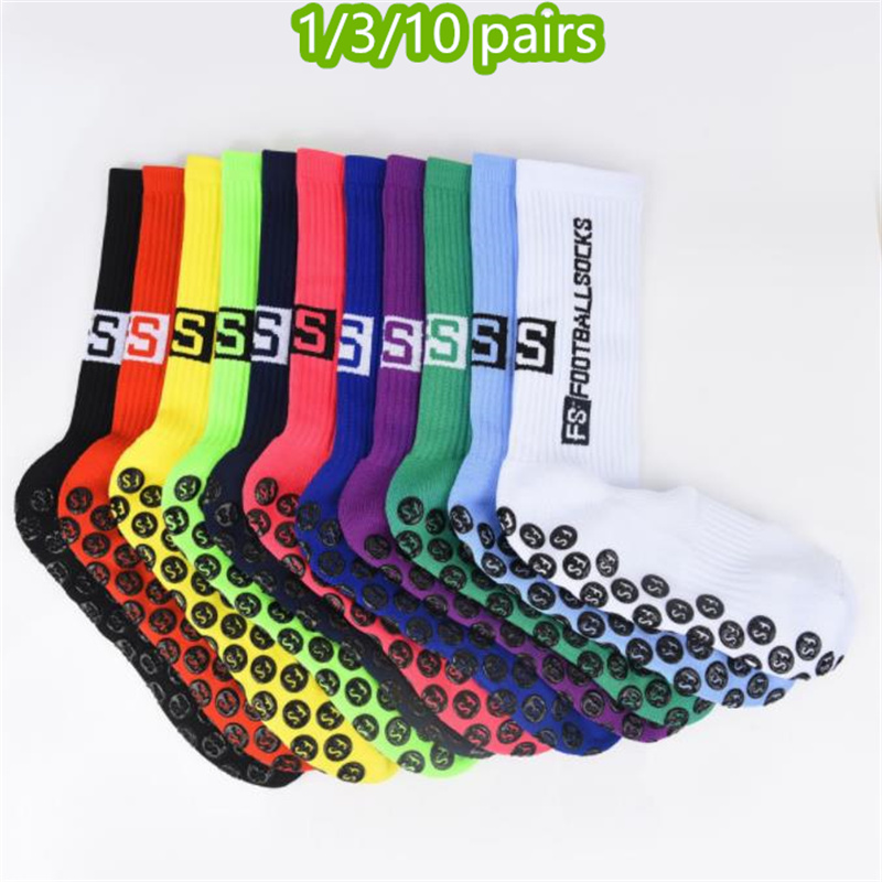 Silicone Sock Hotend - 1/3/10 пар профессиональных нескользящих футбольных носков