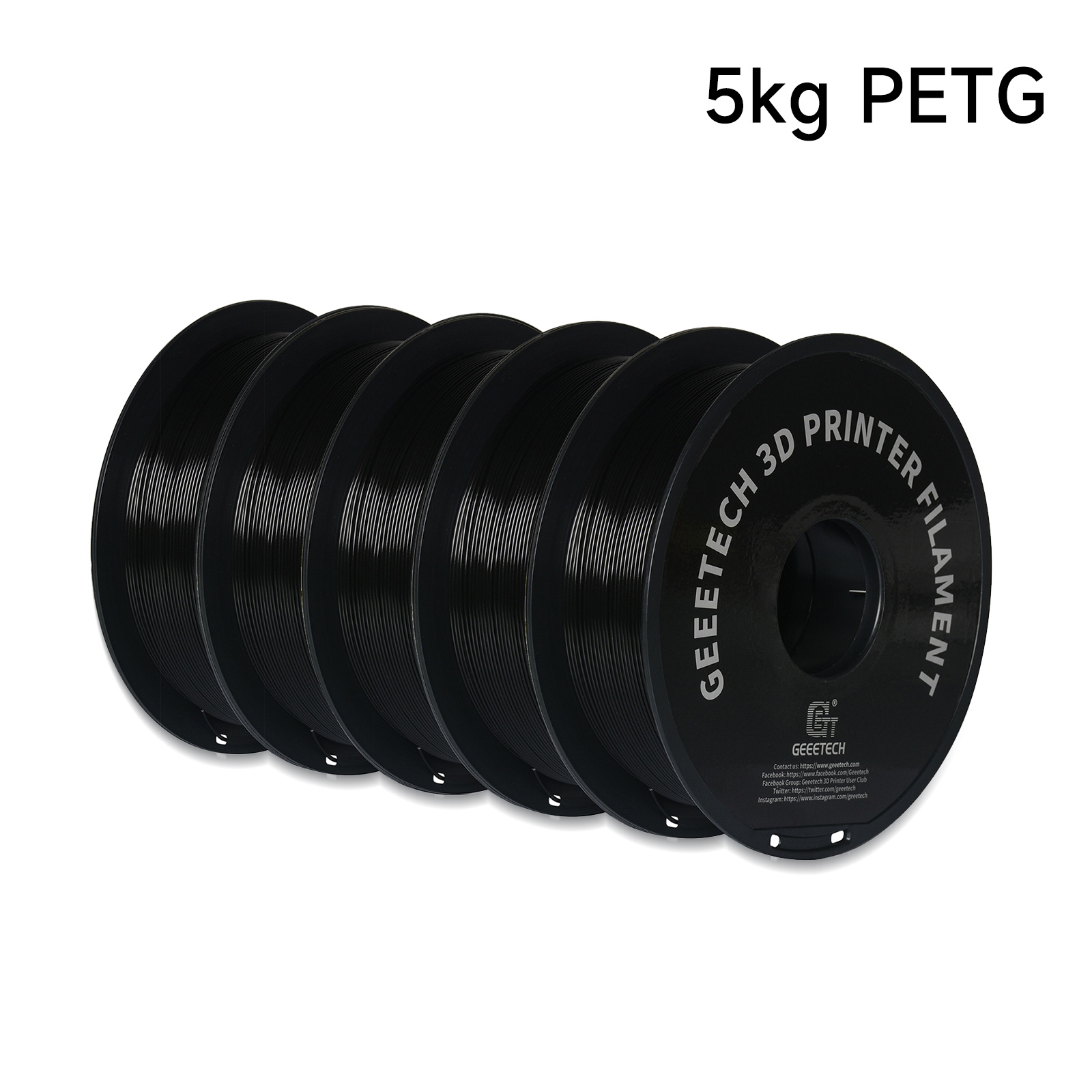 3D Printing Warehouse - Филамент Geegetech PETG 5 кг, 1,75