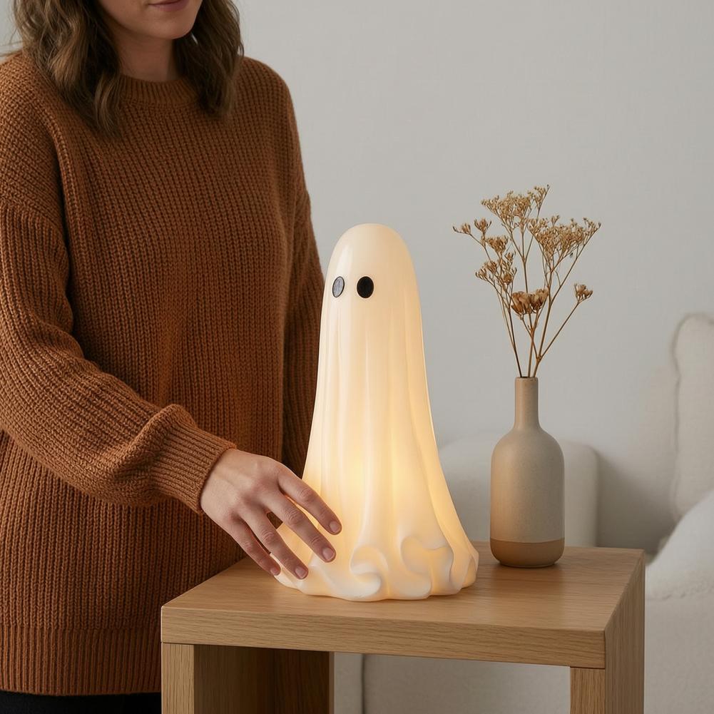 3D Printing Ghosting - Светящаяся лампа-призрак для Хэллоуина, 3D-печатная фигурка