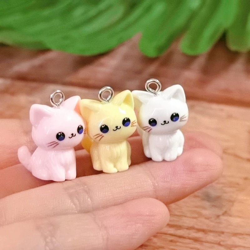 3D Printing Earrings - 10 шт. 3D-подвески из смолы в