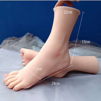 Silicone Sock Hotend - Размер 38, платиновый силиконовый манекен женской