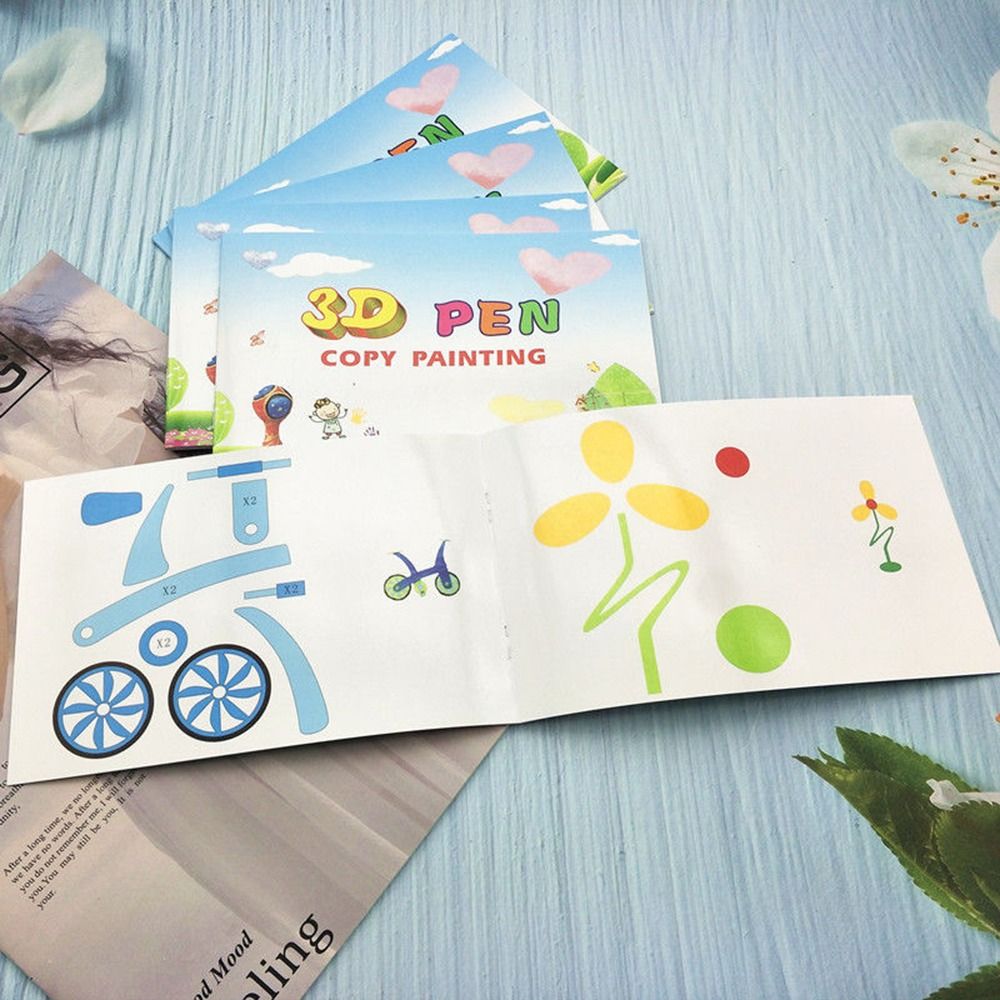 3D Printing Templates Free - Набор для творчества: 3D-ручка, трафареты, аксессуары,