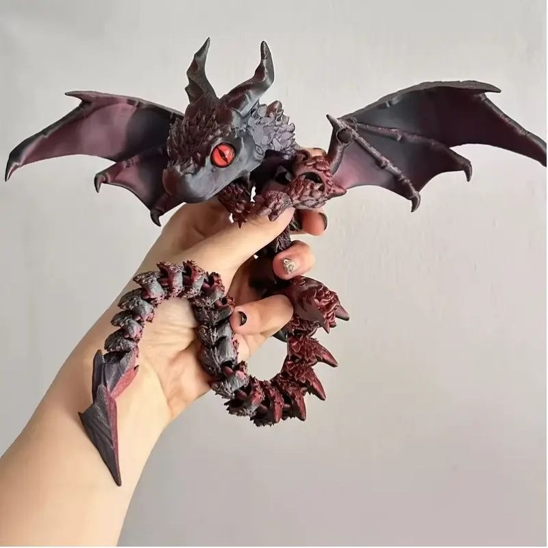 3D Printing Online Service - 3D-печатные крылья драконов, драконы, драконы и