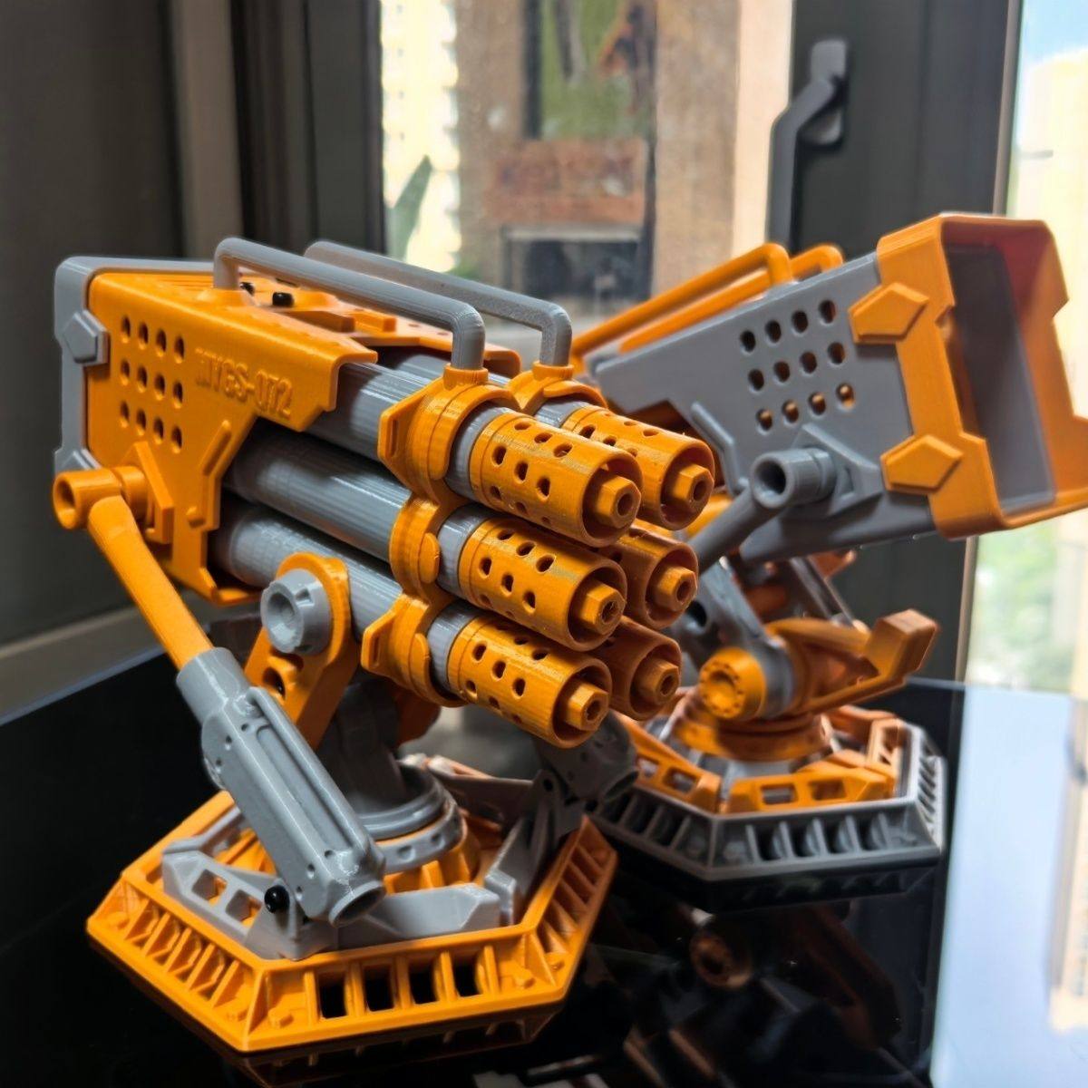 3D Printing Pen - 3D печать киберпанк Spitfire ракетная установка