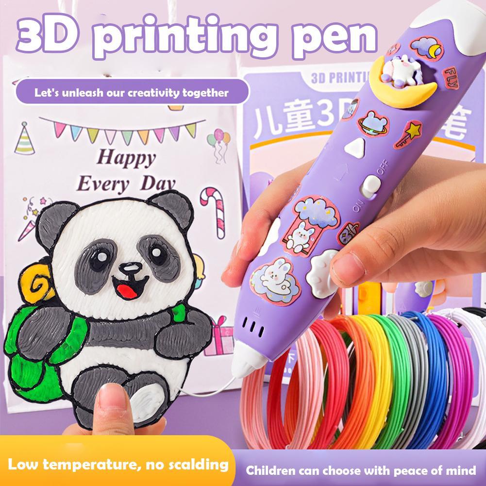 3D Printing Pen - Умная 3D-ручка для рисования и граффити,