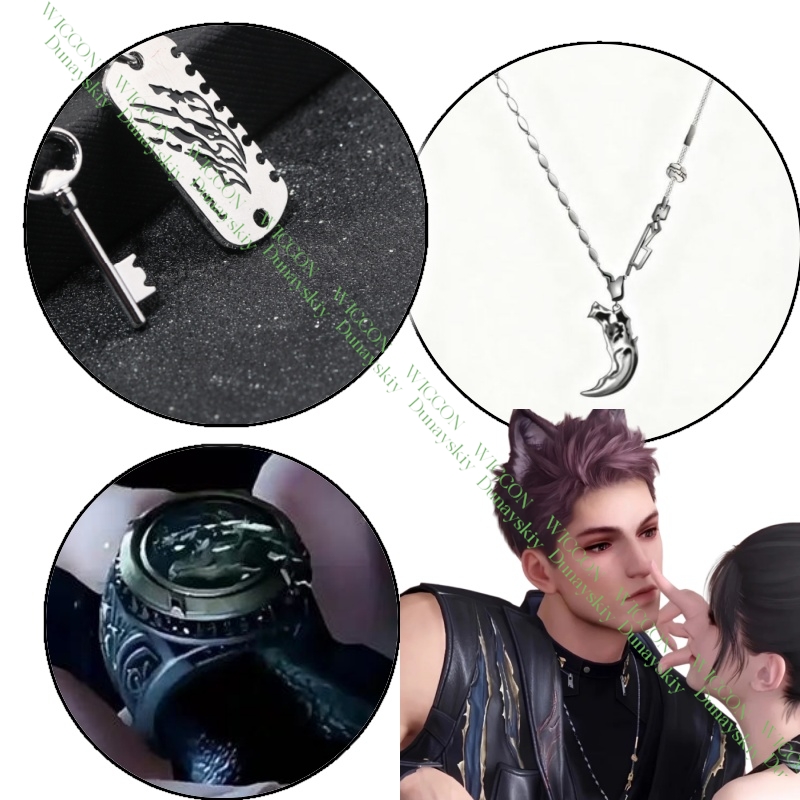 3D Printing Dragon - Маска-полумаска Love and Deepspace Valko Ao