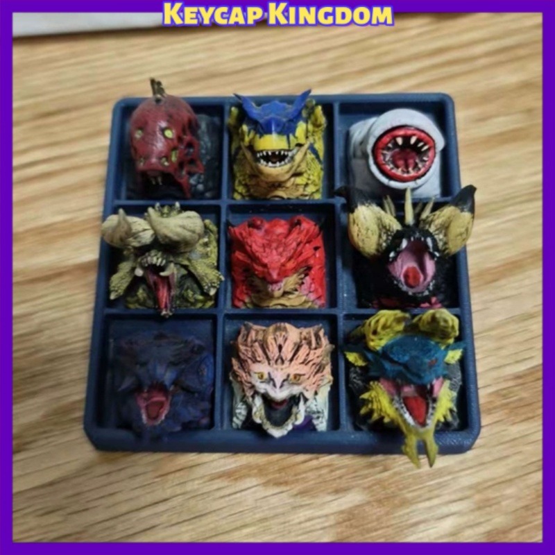 3D Printing Jobs - Коллекция персонализированных 3D-печатных кейкапов Monster Hunter
