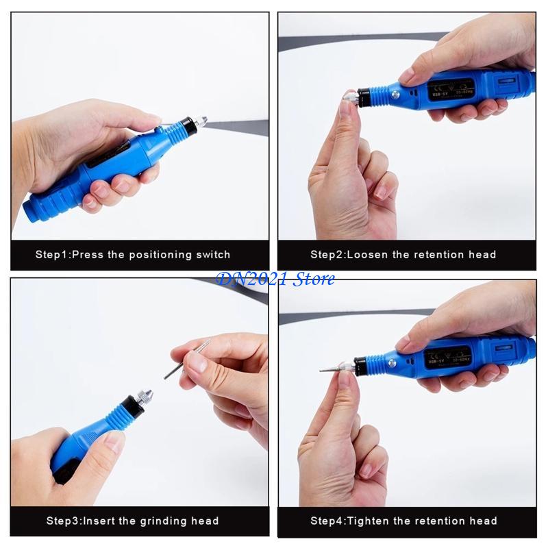 3D Printing Pen - F3KE Набор электрических сверл 3D-печать Мини-электрическая