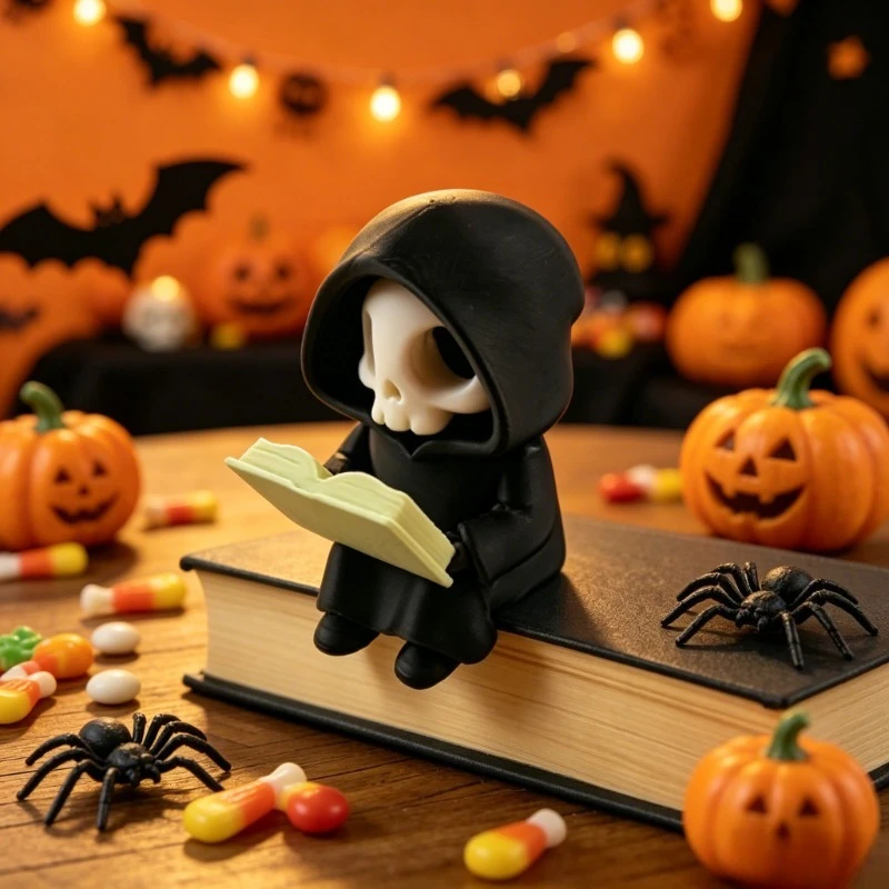 3D Printing Ghosting - Хэллоуинские украшения: креативные мультяшные готические фигурки,