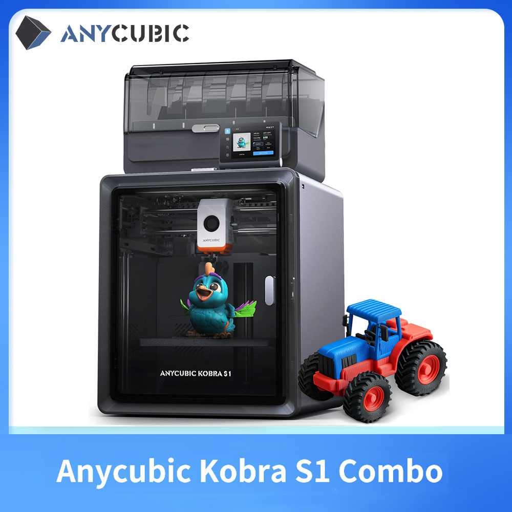 3D Printing Online Service - Anycubic Kobra S1 Combo Многоцветный 3D-принтер
