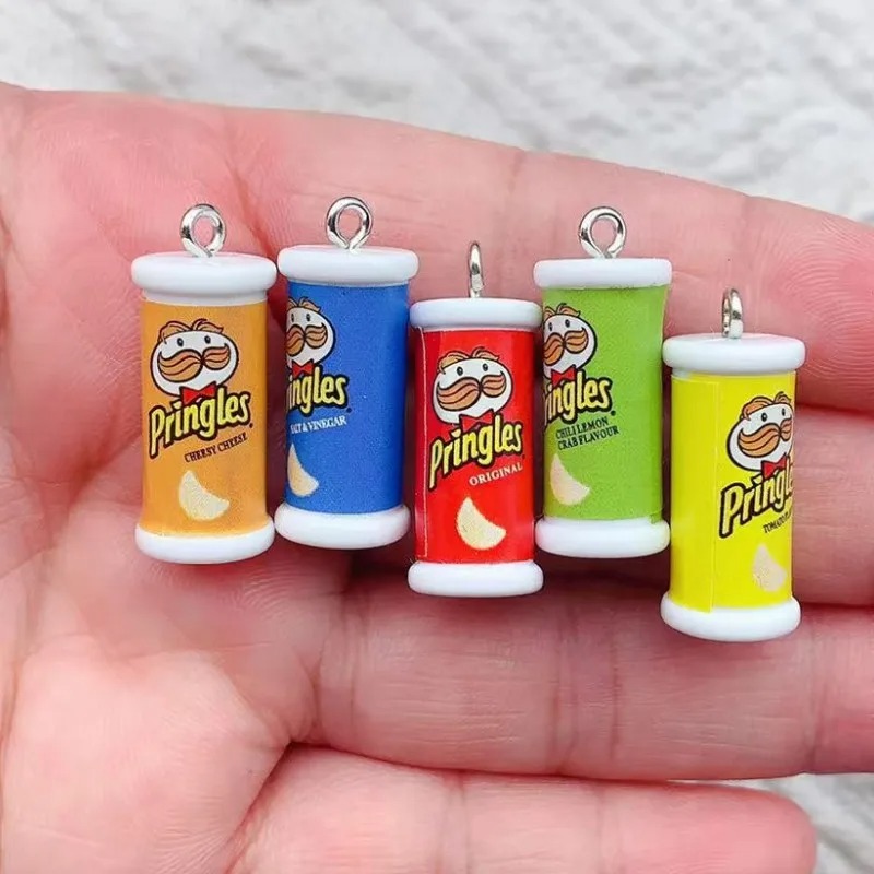3D Printing Earrings - 10 шт., имитация 3D картофельных чипсов,