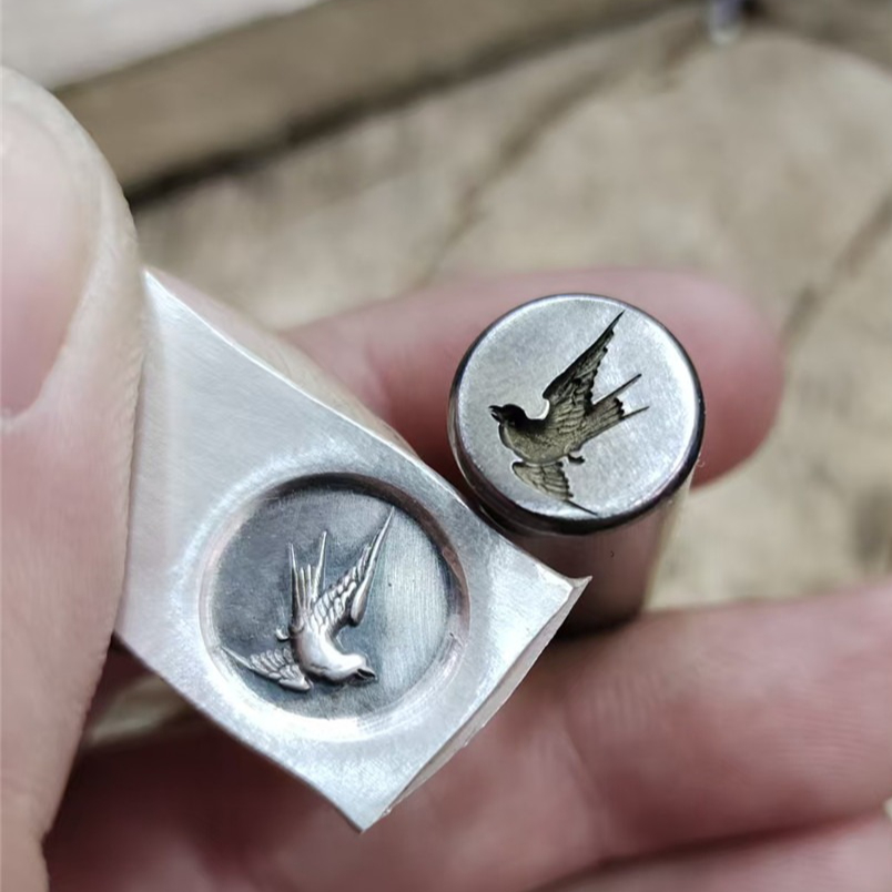 3D Printing Earrings - Металлические штампы с 3D-дизайном птиц, инструмент