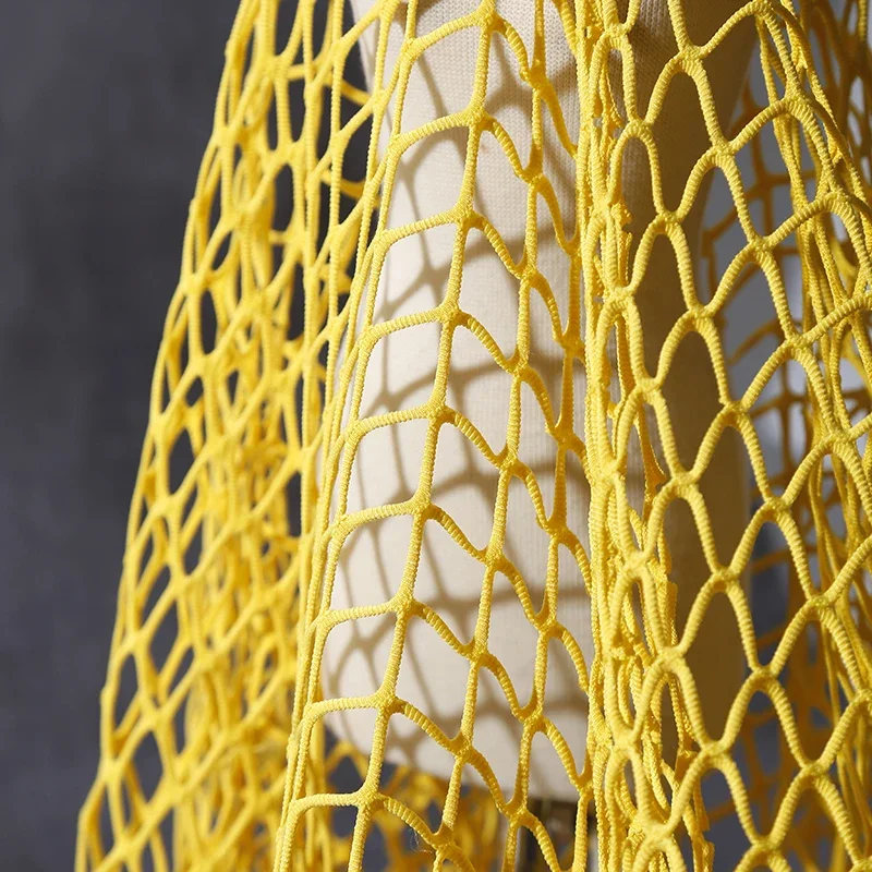3D Printing On Fabric - Утолщенная большая сетчатая ткань, накидка «сделай