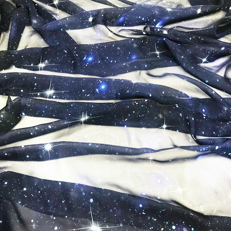 3D принт Galaxy Star узор шифо – обзор и цена 3D Printing On Fabric
