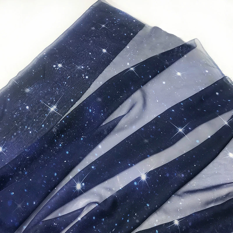 3D принт Galaxy Star узор шифо – обзор и цена 3D Printing On Fabric