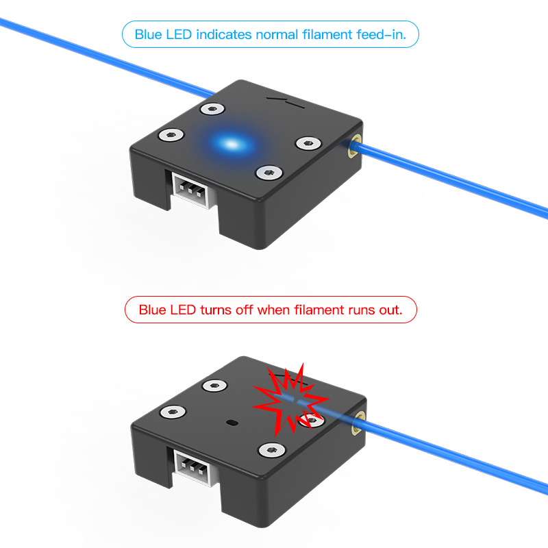Датчик окончания филамента Cre – обзор и цена Ender 3 Upgrade Kit