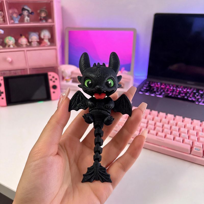 3D-печатный подвижный кулон-др – обзор и цена 3D Printing Figure