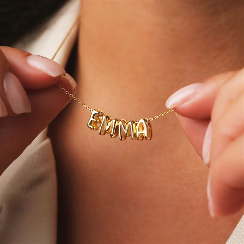Ожерелья с объемными буквами,  – обзор и цена 3D Printing Jewellery