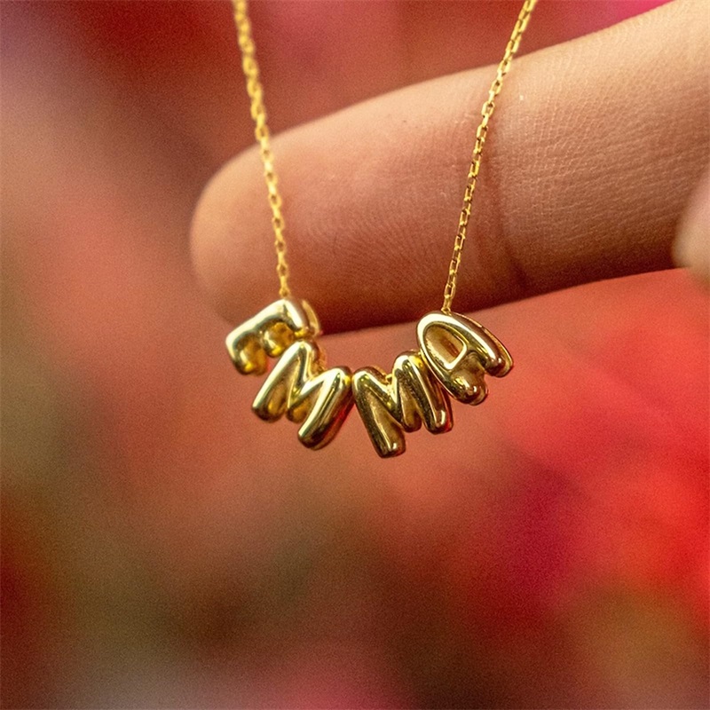 Ожерелья с объемными буквами,  – обзор и цена 3D Printing Jewellery