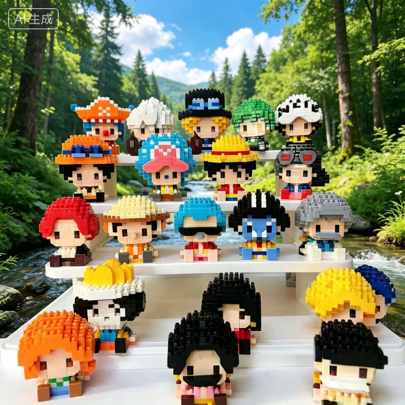 Новые мини-фигурки ONE PIECE:  – обзор и цена 3D Printing Lego