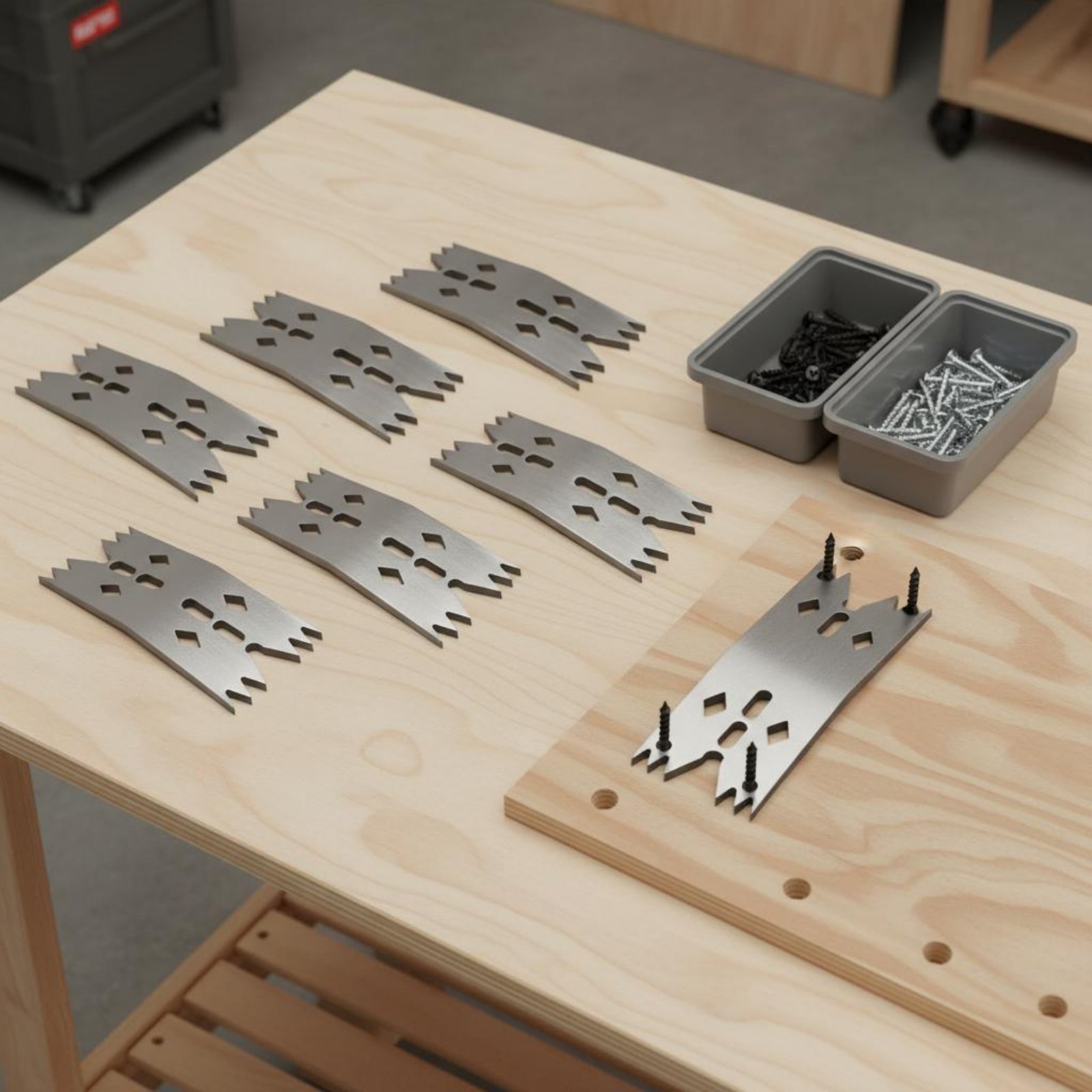 Набор из 6 зажимов для ЧПУ ста – обзор и цена Build Plate