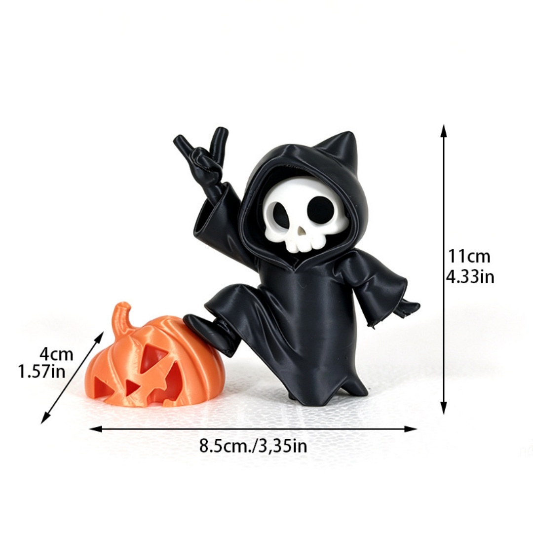 Фигурка Жнеца с кошачьими ушка – обзор и цена 3D Printing Ghosting