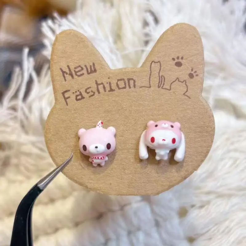 Серьги-гвоздики «Мрачный Медве – обзор и цена 3D Printing Earrings
