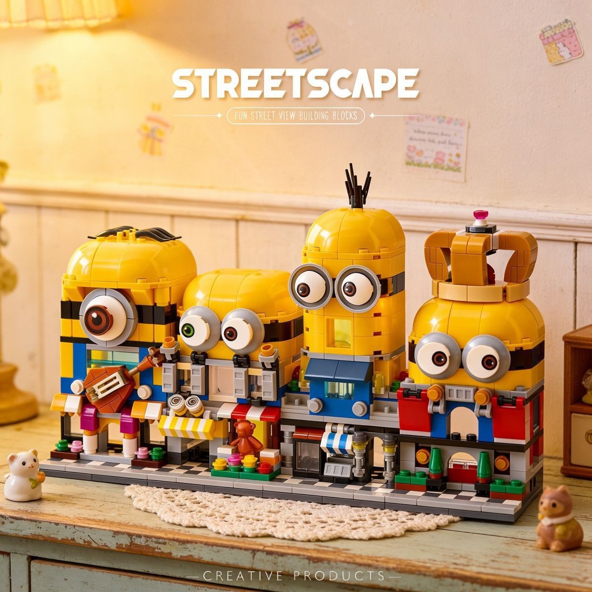 Набор 4-в-1: 3D-стикеры-фигурк – обзор и цена 3D Printing Lego