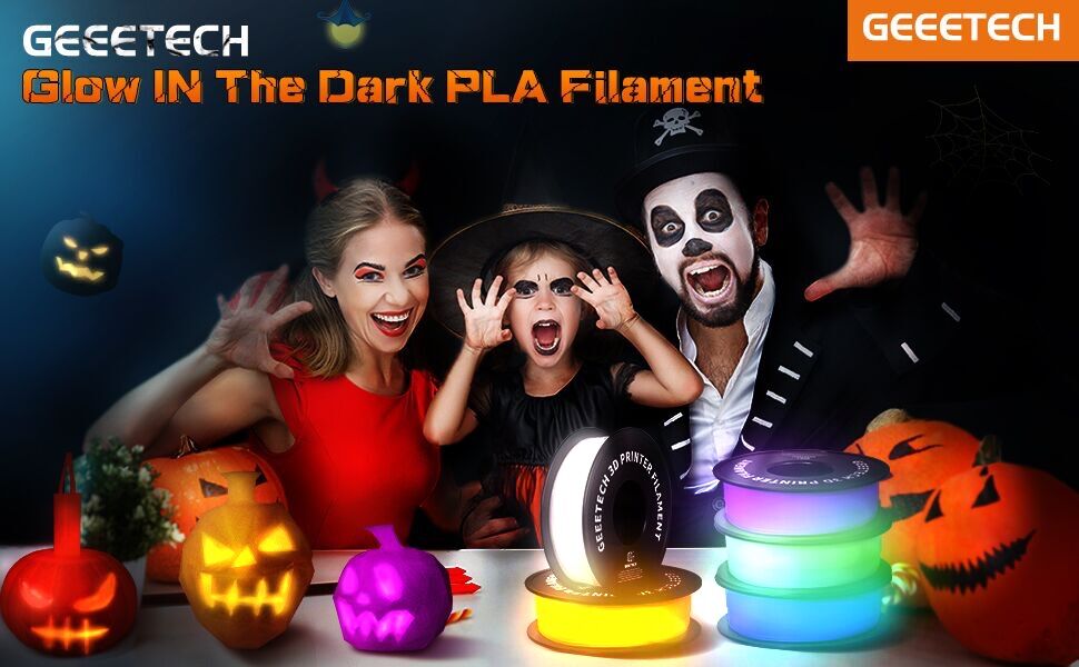 GEEETECH Glow PLA 1.75мм 1кг,  – обзор и цена 3D Printing Warehouse