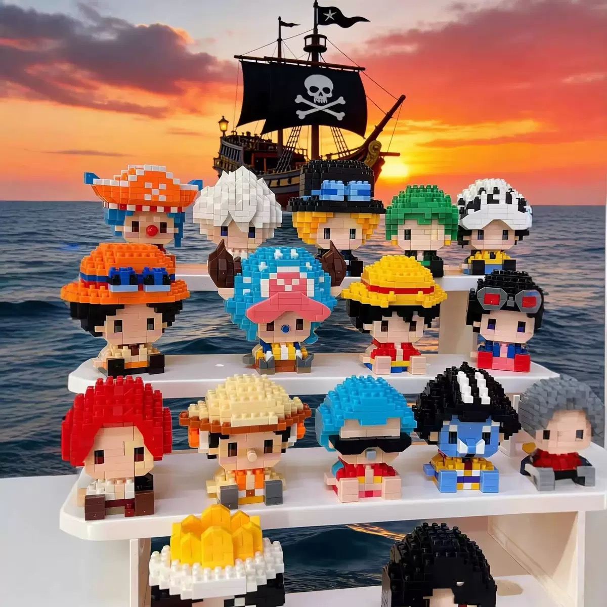 ONE PIECE Бог Солнца Ника Луфф – обзор и цена 3D Printing Lego